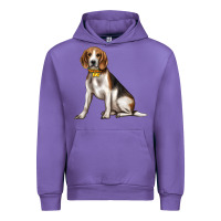 Tulip beagle with overflow Urban Hoodie - texasbilliewilder