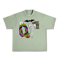 Oil Green ot Urban Heavy Tee - CowhideDigitalArt