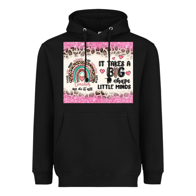 It Takes A Big To Shape Little Minds Heavyweight Hoodie by MaliasSmallBusiness | Teevron