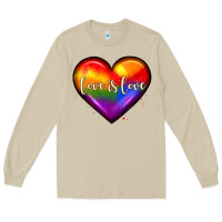 Mushroom love is love heart Long Sleeve Tee - JahusDesignShop