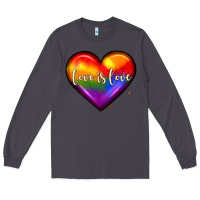 Smoke love is love heart Long Sleeve Tee - JahusDesignShop