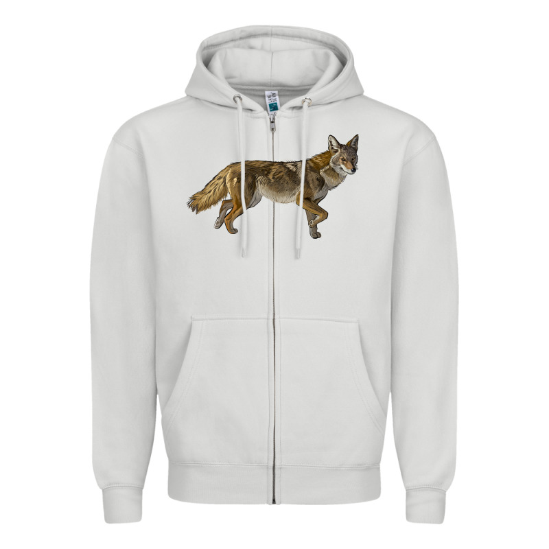 Coyote Zipper Hoodie by LillyAllenDesigns | Teevron