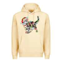 Pina Colada christmas american shorthair cat Premium Hoodie - LillyAllenDesigns