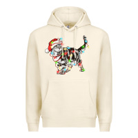 Tofu christmas american shorthair cat Premium Hoodie - LillyAllenDesigns