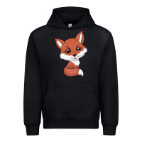 Black fox Urban Hoodie - texasbilliewilder