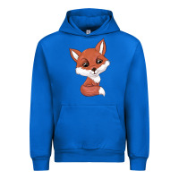 Cobalt fox Urban Hoodie - texasbilliewilder