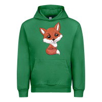Emerald fox Urban Hoodie - texasbilliewilder