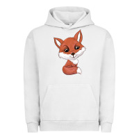 Pigment Lunar Rock fox Urban Hoodie - texasbilliewilder