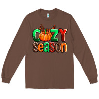 Chestnut cozy season with fall colors palette and pumpkin Long Sleeve Tee - AdoDesignShop