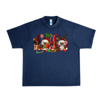 Navy christmas afro gnomies Urban Heavy Tee - FaDigitalArtStudio