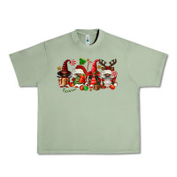 Oil Green christmas afro gnomies Urban Heavy Tee - FaDigitalArtStudio