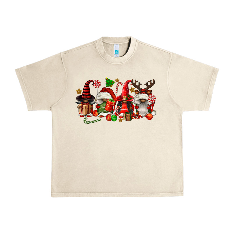 Christmas Afro Gnomies Urban Heavy Tee by FaDigitalArtStudio | Teevron