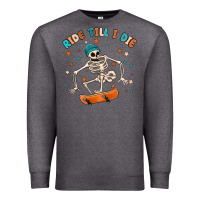 Charcoal Heather ride till i die Premium Sweatshirt - MaliasSmallBusiness