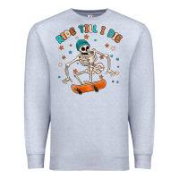 Heather Grey ride till i die Premium Sweatshirt - MaliasSmallBusiness