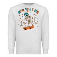 Oatmeal Heather ride till i die Premium Sweatshirt - MaliasSmallBusiness
