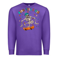 Purple ride till i die Premium Sweatshirt - MaliasSmallBusiness