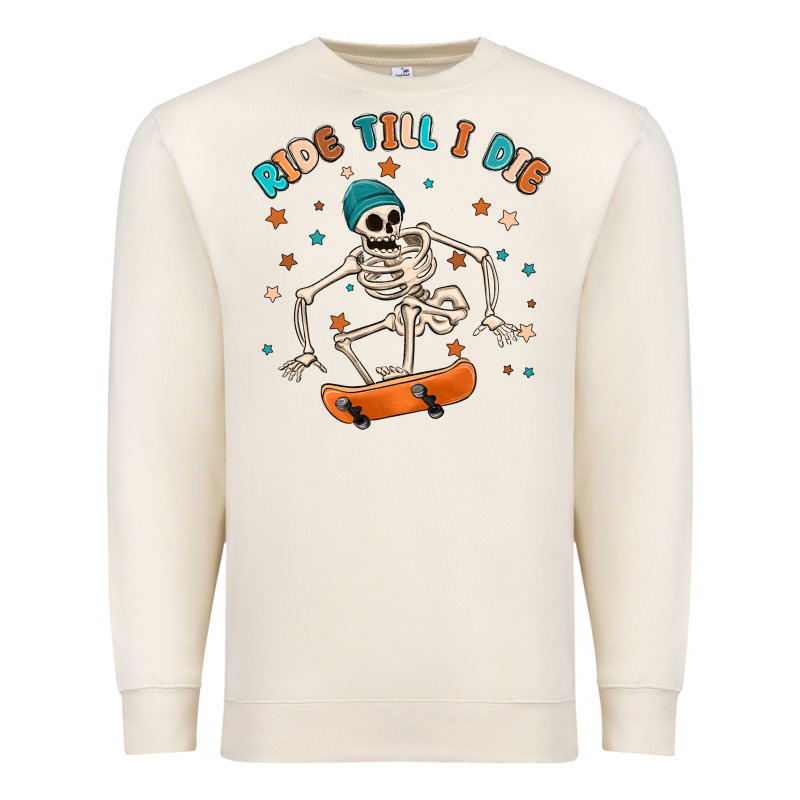 Ride Till I Die Premium Sweatshirt by MaliasSmallBusiness | Teevron