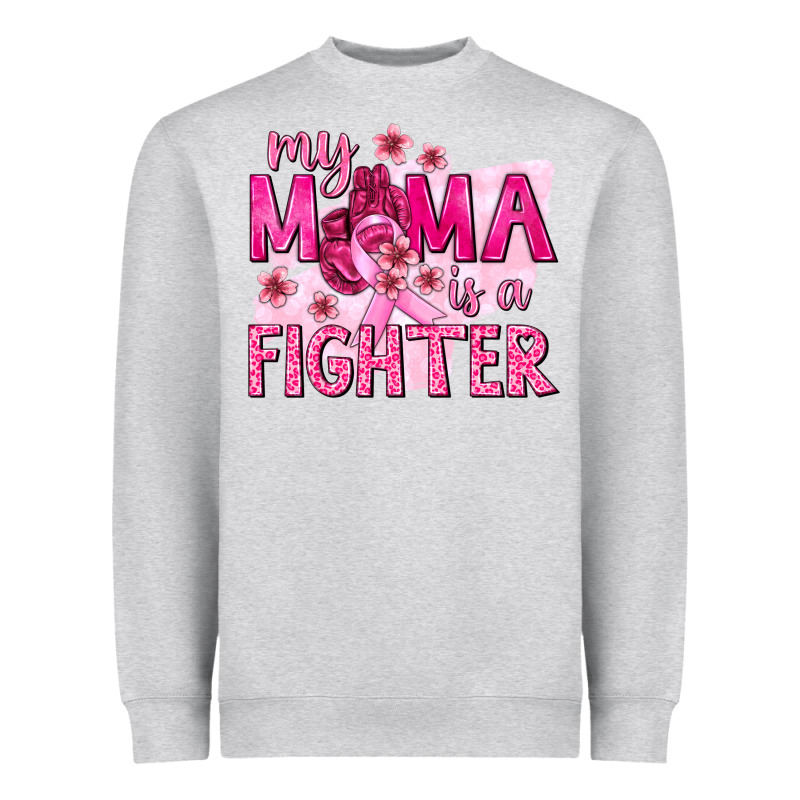 My Mama Is A Fighter With Ribbon Heavyweight Sweatshirt by texasbilliewilder | Teevron