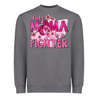 Storm My Mama Is a Fighter with Ribbon Heavyweight Sweatshirt - texasbilliewilder
