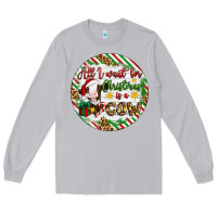 Moon Dust Christmas all i want for christmas is a cow Long Sleeve Tee - Artiststas