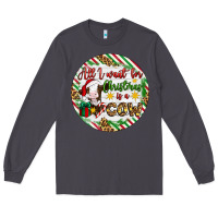 Smoke Christmas all i want for christmas is a cow Long Sleeve Tee - Artiststas