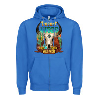 True Royal desert vibes wild west Zipper Hoodie - NancyCooperArtShop