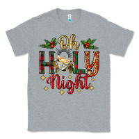 Heather Grey oh holy night Classic Tee - BundleAndBundleShop