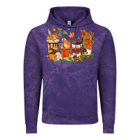 Cloud Purple fall nurse coffee cups Vintage Hoodie - texasbilliewilder