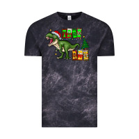 Cloud Black tree rex Vintage Tee - CowhideDigitalArt