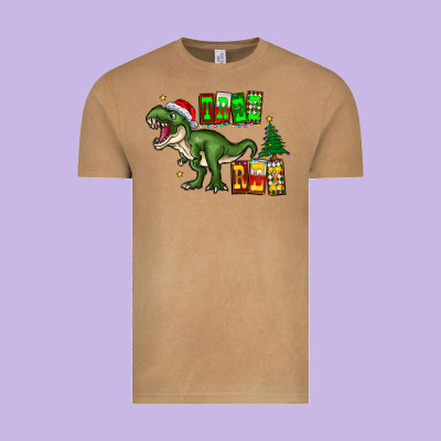 Tree Rex Vintage Tee Designed By Cowhidedigitalart
