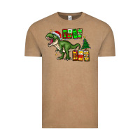 Vintage Coffee tree rex Vintage Tee - CowhideDigitalArt