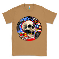 Toasted Coconut police skull and police equipment Classic Tee - AdoDesignShop