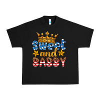 Black usa sweet and sassy Urban Heavy Tee - HRA Design Shop