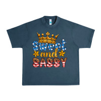 Midnight Navy usa sweet and sassy Urban Heavy Tee - HRA Design Shop