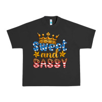 Pigment Black usa sweet and sassy Urban Heavy Tee - HRA Design Shop