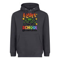 Smoke level 100 days of school completed Heavyweight Hoodie - MaliasSmallBusiness
