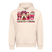 Sandshell cafecito y chisme with coffee cups Urban Hoodie - texasbilliewilder