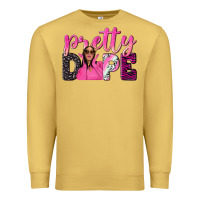 Antique Gold pretty dope afro woman Premium Sweatshirt - NancyCooperArtShop