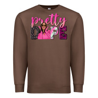 Chestnut pretty dope afro woman Premium Sweatshirt - NancyCooperArtShop