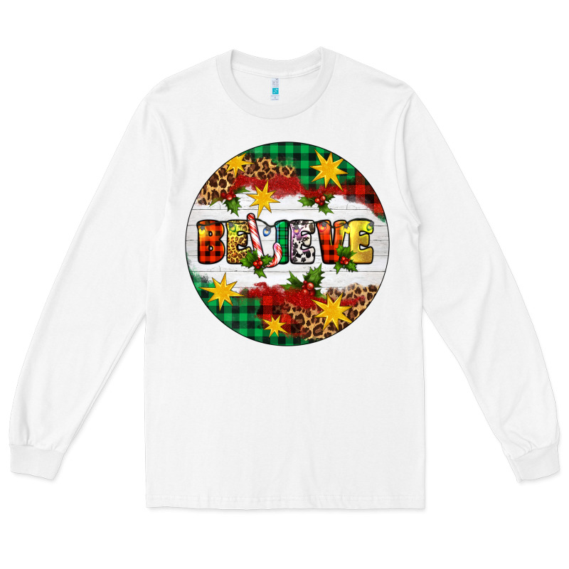 Christmas Believe Long Sleeve Tee by Artiststas | Teevron