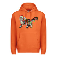 Carrot christmas christmas maine coon cat cat Premium Hoodie - LillyAllenDesigns