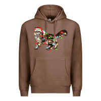 Chestnut christmas christmas maine coon cat cat Premium Hoodie - LillyAllenDesigns