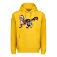 Lemon christmas christmas maine coon cat cat Premium Hoodie - LillyAllenDesigns