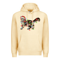 Pina Colada christmas christmas maine coon cat cat Premium Hoodie - LillyAllenDesigns
