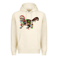 Tofu christmas christmas maine coon cat cat Premium Hoodie - LillyAllenDesigns