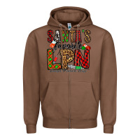 Chestnut santa's favorite lpn Zipper Hoodie - Jasminsmagicworld