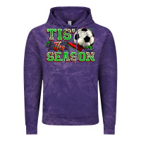 Cloud Purple tis' the season soccer Vintage Hoodie - Zillion Design Studio