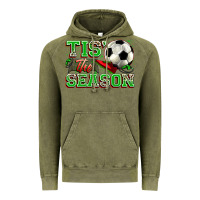 Vintage Olive tis' the season soccer Vintage Hoodie - Zillion Design Studio
