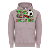 Vintage Zinc tis' the season soccer Vintage Hoodie - Zillion Design Studio