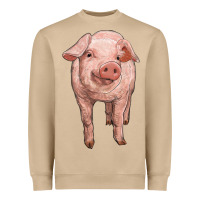 Mushroom pig Heavyweight Sweatshirt - RanaPortraitStore